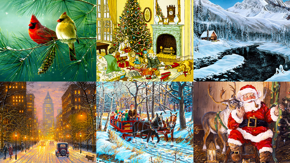 The Christmas Art Collection - Header