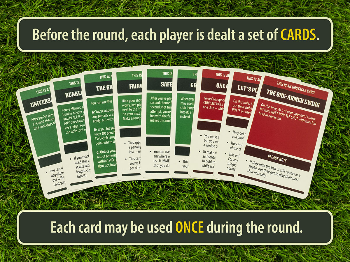 Cards for Golfers - Cards A