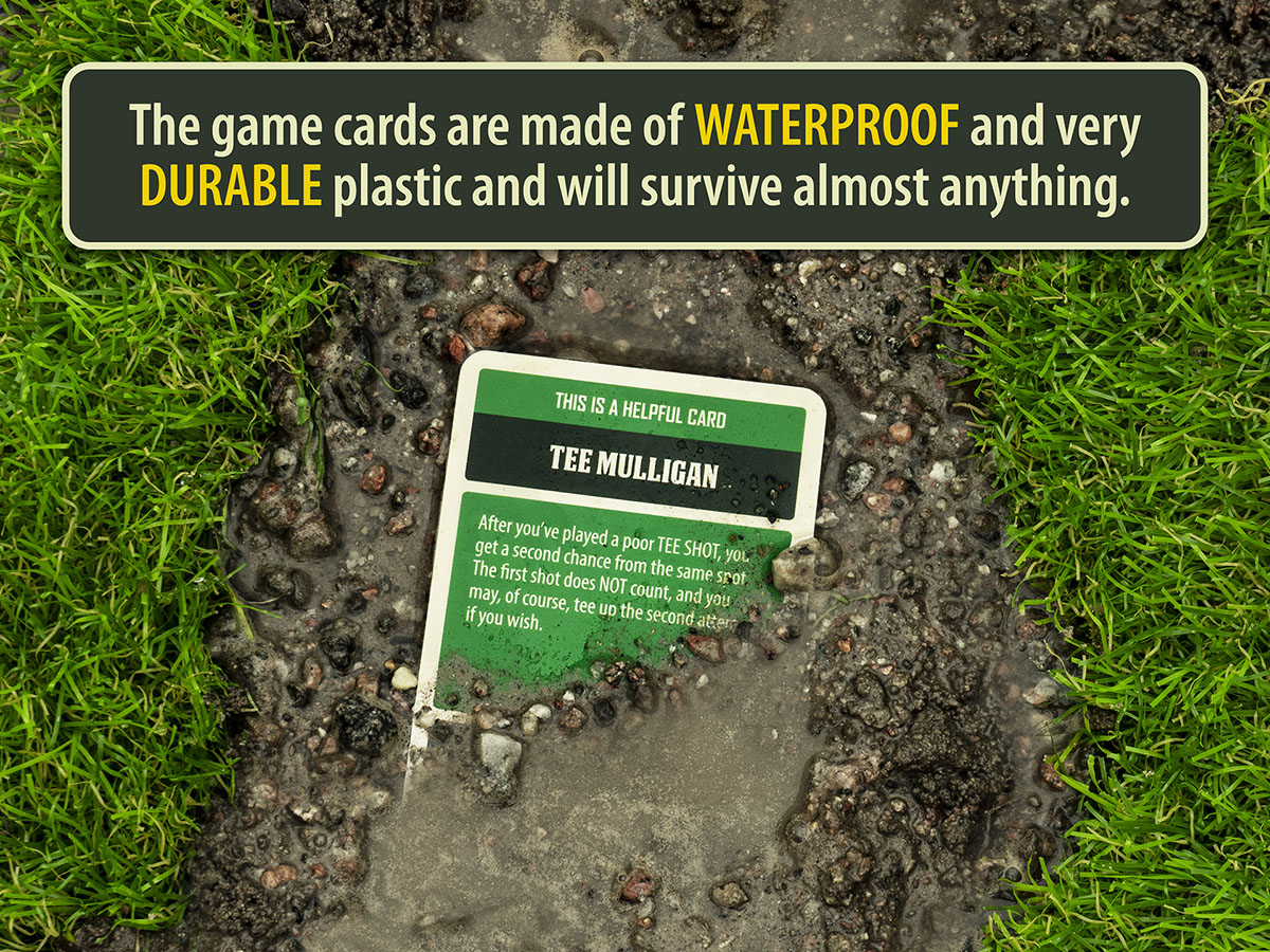 Cards for Golfers - Waterproof