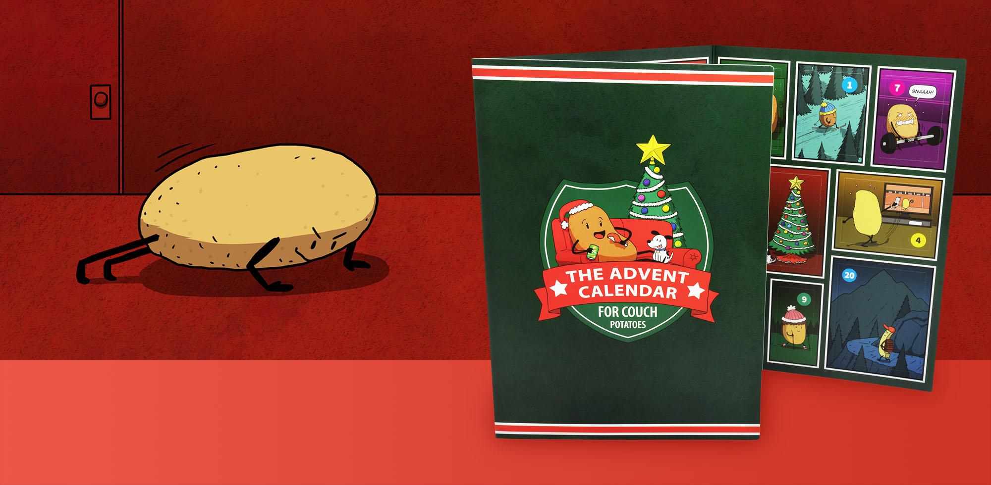 The Advent Calendar for Couch Potatoes