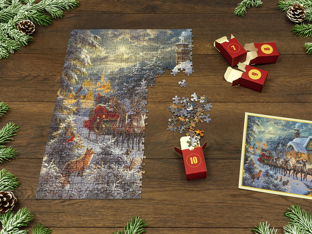 The Jigsaw Puzzle Advent Calendar - Closeup C