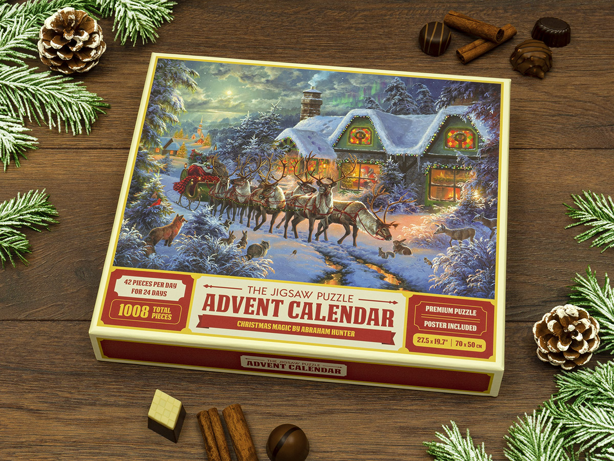 The Jigsaw Puzzle Advent Calendar - Product Shot